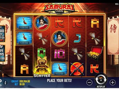 Samurai Code — Слот Samurai Code с Японией самураев, катанами и минималистичными фриспинами
